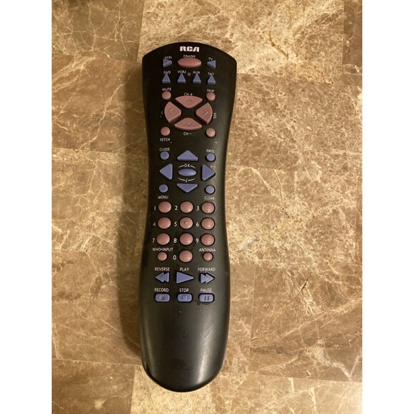 RCA Universal Remote Control - Tested And Working CRK76SH3 OEM TV VCR DVD AUX - Picture 3 of 5